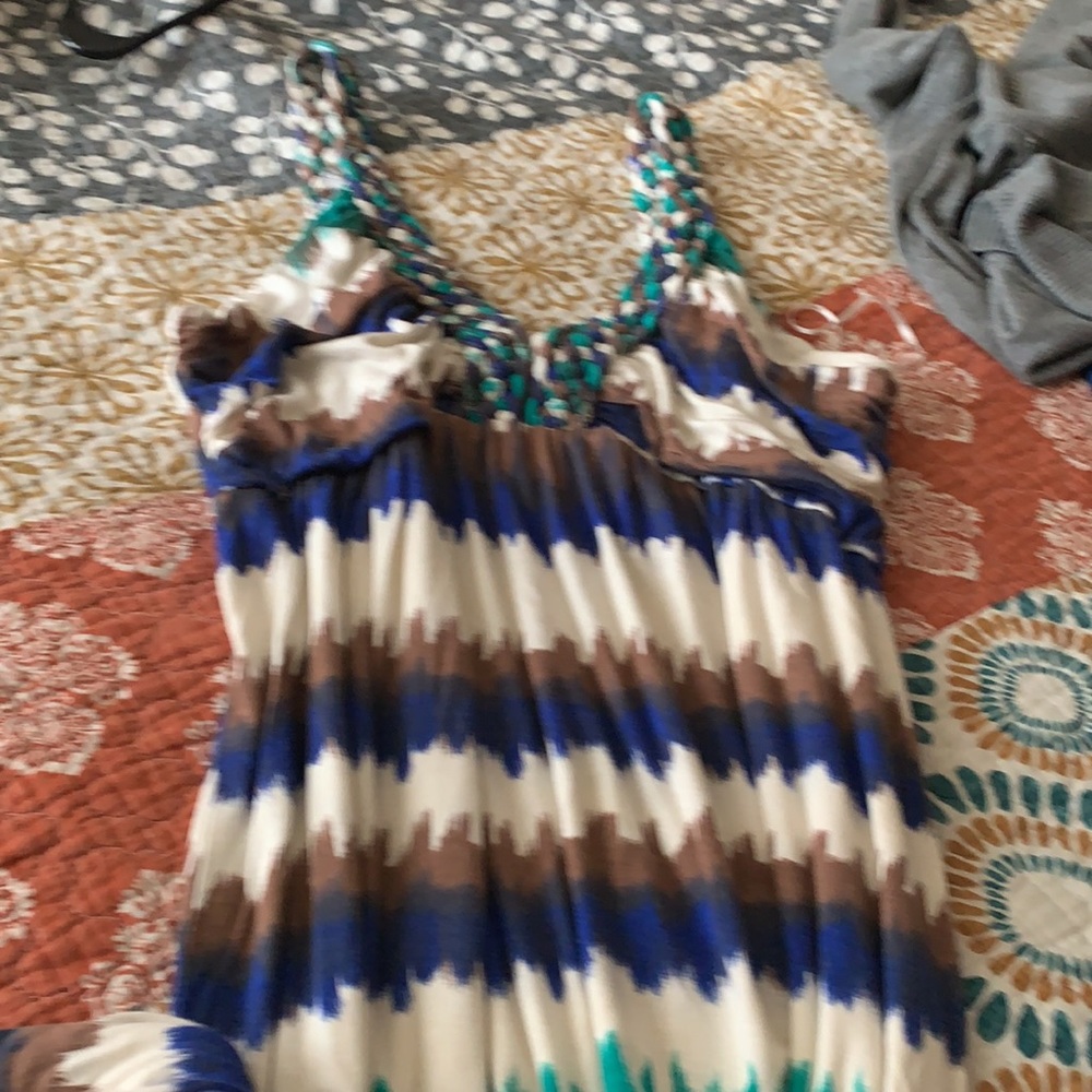 Maxi Dress.   Has a little stretch in it